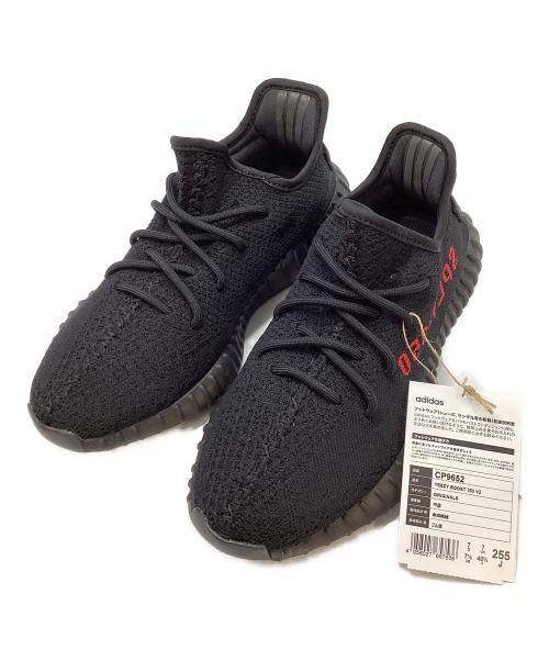 adidas（アディダス）adidas (アディダス) YEEZY BOOST350V2 ブラック×レッド サイズ:25.5㎝の古着・服飾アイテム