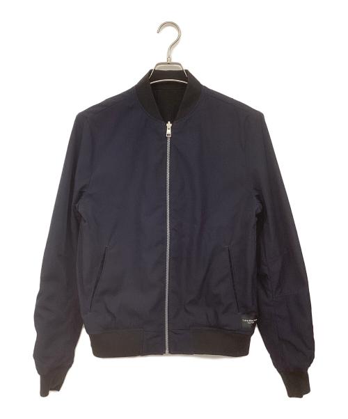 Calvin Klein Jeans（カルバンクラインジーンズ）Calvin Klein Jeans (カルバンクラインジーンズ) リバーシブルジャケット ブラック サイズ:Sの古着・服飾アイテム