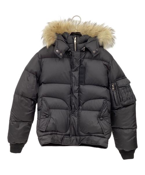 stussy（ステューシー）stussy (ステューシー) ダウンジャケット ブラック サイズ:Sの古着・服飾アイテム