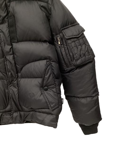 stussy（ステューシー）stussy (ステューシー) ダウンジャケット ブラック サイズ:Sの古着・服飾アイテム