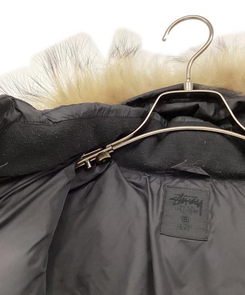 stussy（ステューシー）stussy (ステューシー) ダウンジャケット ブラック サイズ:Sの古着・服飾アイテム
