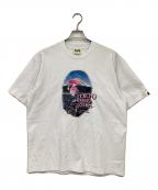 A BATHING APEア ベイシング エイプ）の古着「プリントTシャツ」｜ホワイト