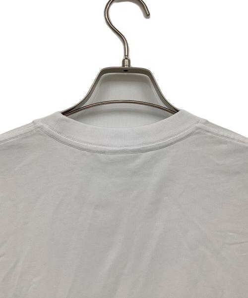 A BATHING APE（ア ベイシング エイプ）A BATHING APE (ア ベイシング エイプ) プリントTシャツ ホワイト サイズ:Lの古着・服飾アイテム