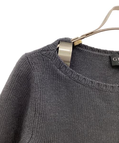 GUCCI（グッチ）GUCCI (グッチ) 薄手ニット グレー サイズ:Mの古着・服飾アイテム