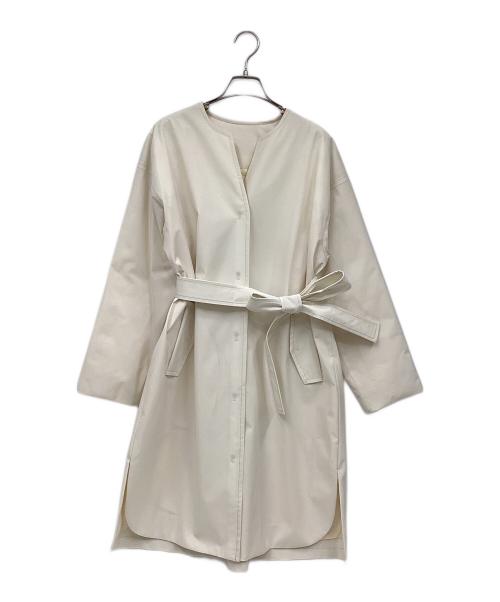 VICTORIA DOWN（ヴィクトリア ダウン）VICTORIA DOWN (ヴィクトリア ダウン) ダウンコート ベージュ サイズ:2の古着・服飾アイテム