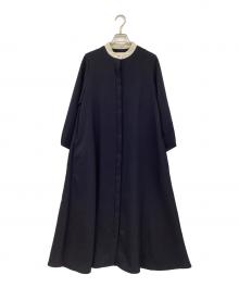 SHIPS any（シップスエニィ）の古着「長袖ワンピース」｜ネイビー