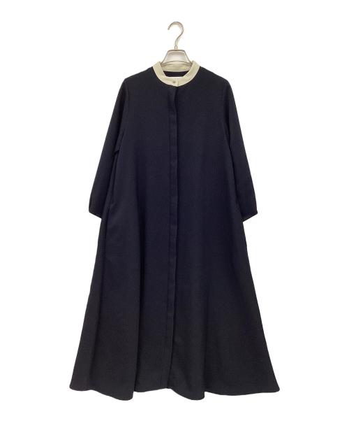 SHIPS any（シップスエニィ）SHIPS any (シップスエニィ) 長袖ワンピース ネイビー サイズ:FREEの古着・服飾アイテム
