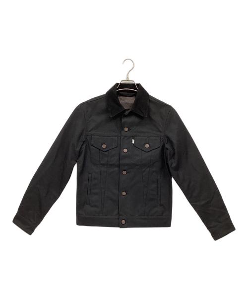 LEVI'S（リーバイス）LEVI'S (リーバイス) オイルドトラッカージャケット ブラック サイズ:Sの古着・服飾アイテム
