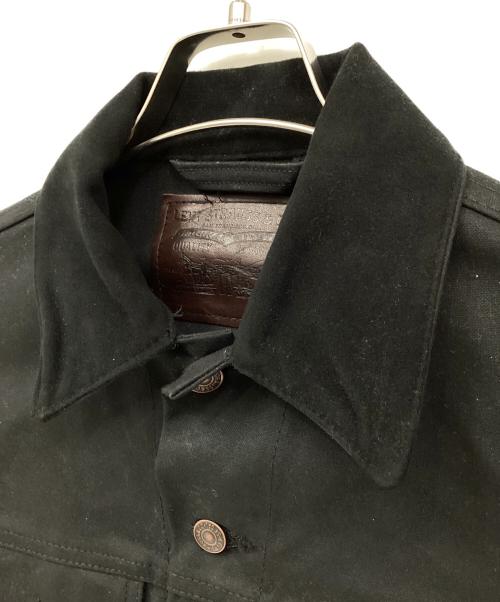 LEVI'S（リーバイス）LEVI'S (リーバイス) オイルドトラッカージャケット ブラック サイズ:Sの古着・服飾アイテム