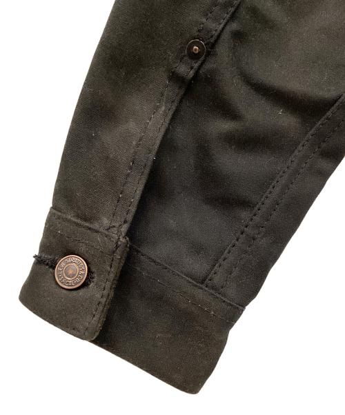 LEVI'S（リーバイス）LEVI'S (リーバイス) オイルドトラッカージャケット ブラック サイズ:Sの古着・服飾アイテム