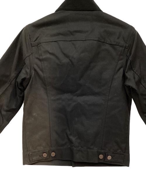 LEVI'S（リーバイス）LEVI'S (リーバイス) オイルドトラッカージャケット ブラック サイズ:Sの古着・服飾アイテム