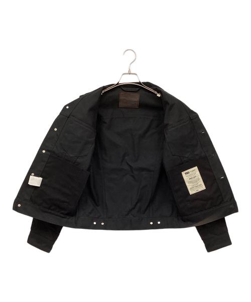 LEVI'S（リーバイス）LEVI'S (リーバイス) オイルドトラッカージャケット ブラック サイズ:Sの古着・服飾アイテム