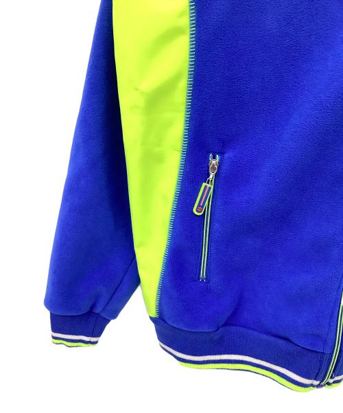SUZUKI（スズキ）SUZUKI (スズキ) フリースジャケット ブルー×グリーン サイズ:Mの古着・服飾アイテム
