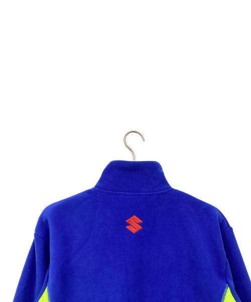 SUZUKI（スズキ）SUZUKI (スズキ) フリースジャケット ブルー×グリーン サイズ:Mの古着・服飾アイテム