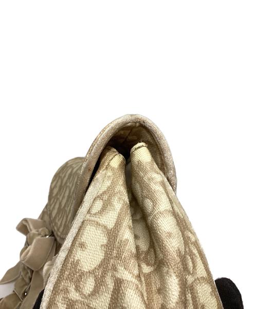 Christian Dior（クリスチャン ディオール）Christian Dior (クリスチャン ディオール) ディオール/トロッター/ロマンティック/O1-RU-0065/ハンドバッグ ベージュの古着・服飾アイテム