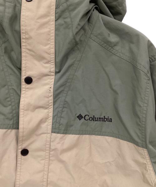 Columbia（コロンビア）Columbia (コロンビア) マウンテンパーカー カーキ×ベージュ サイズ:XLの古着・服飾アイテム