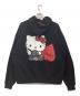 2NE1 (トゥエニィワン) HELLO KITTY (ハローキティ) プルオーバーパーカー ブラック サイズ:L：5000円
