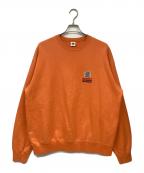 THE BLACK EYE PATCHブラックアイパッチ）の古着「スウェット」｜オレンジ
