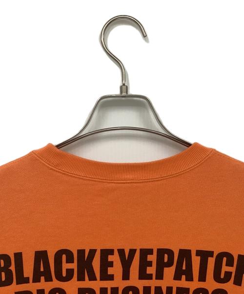 THE BLACK EYE PATCH（ブラックアイパッチ）THE BLACK EYE PATCH (ブラックアイパッチ) スウェット オレンジ サイズ:XLの古着・服飾アイテム