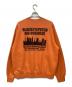 THE BLACK EYE PATCH (ブラックアイパッチ) スウェット オレンジ サイズ:XL：6000円