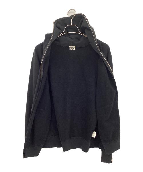BAPE BY A BATHING APE（ベイプバイアベイシングエイプ）BAPE BY A BATHING APE (ベイプバイアベイシングエイプ) ジップパーカー ブラック サイズ:Mの古着・服飾アイテム