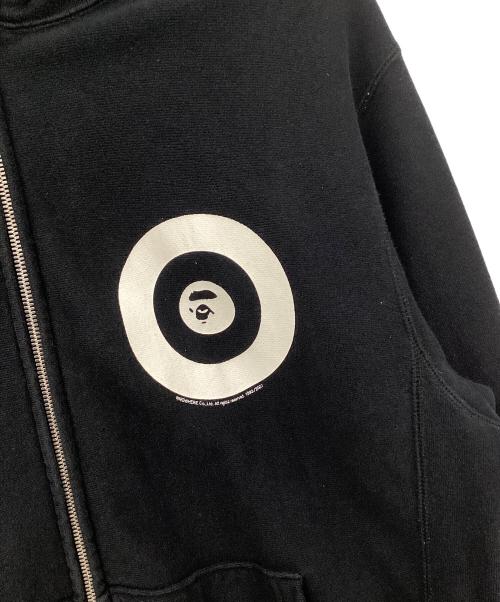 BAPE BY A BATHING APE（ベイプバイアベイシングエイプ）BAPE BY A BATHING APE (ベイプバイアベイシングエイプ) ジップパーカー ブラック サイズ:Mの古着・服飾アイテム