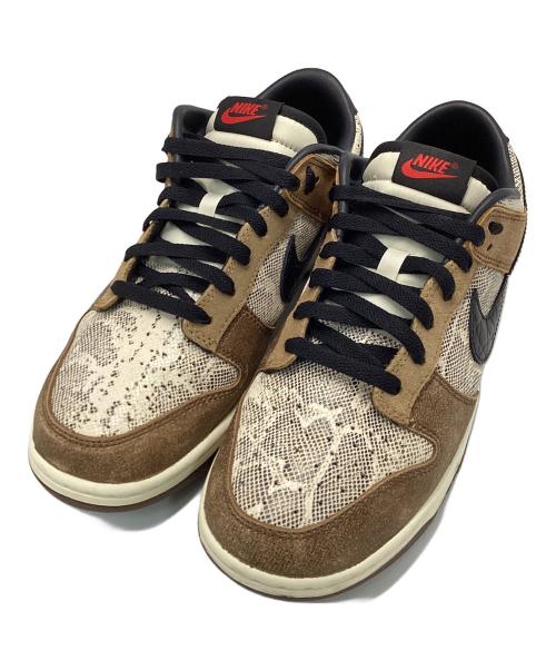 NIKE（ナイキ）NIKE (ナイキ) Dunk Low PRM Head 2 Head ブラウン×ベージュ サイズ:27㎝ 未使用品の古着・服飾アイテム