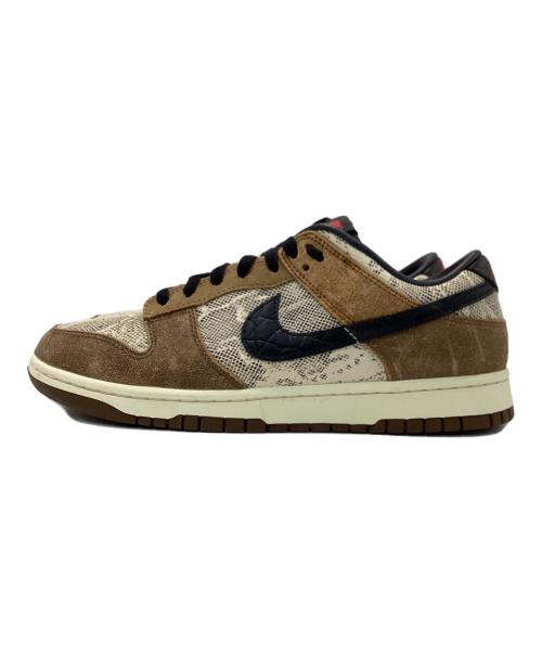 NIKE（ナイキ）NIKE (ナイキ) Dunk Low PRM Head 2 Head ブラウン×ベージュ サイズ:27㎝ 未使用品の古着・服飾アイテム
