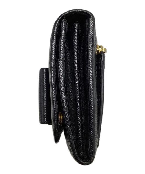 PRADA（プラダ）PRADA (プラダ) プラダ/サフィアーノ/長財布 ブラックの古着・服飾アイテム