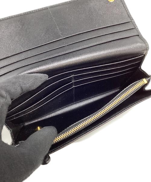 PRADA（プラダ）PRADA (プラダ) プラダ/サフィアーノ/長財布 ブラックの古着・服飾アイテム