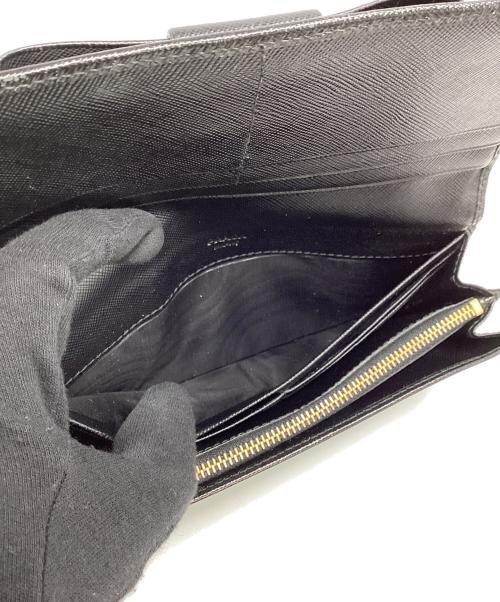 PRADA（プラダ）PRADA (プラダ) プラダ/サフィアーノ/長財布 ブラックの古着・服飾アイテム