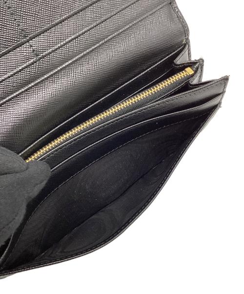 PRADA（プラダ）PRADA (プラダ) プラダ/サフィアーノ/長財布 ブラックの古着・服飾アイテム