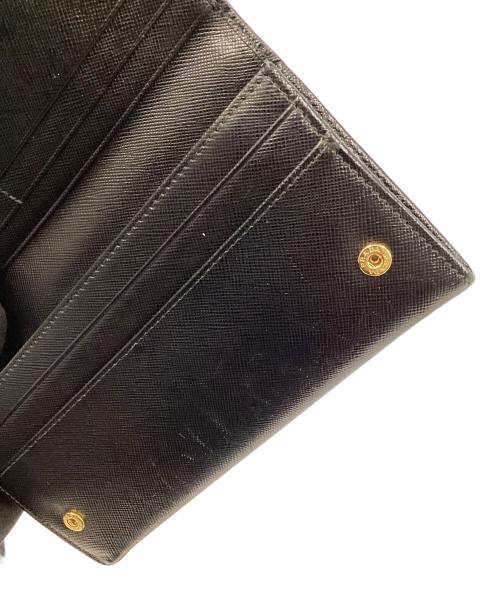 PRADA（プラダ）PRADA (プラダ) プラダ/サフィアーノ/長財布 ブラックの古着・服飾アイテム