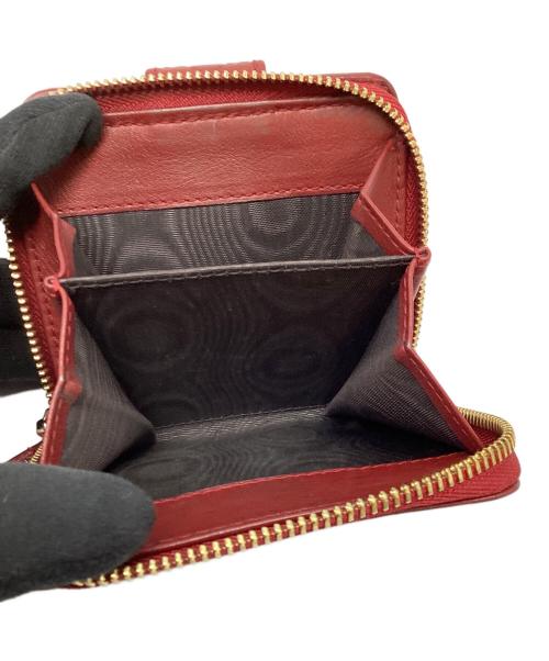 GUCCI（グッチ）GUCCI (グッチ) グッチ/449395/ラウンドファスナー財布 レッドの古着・服飾アイテム