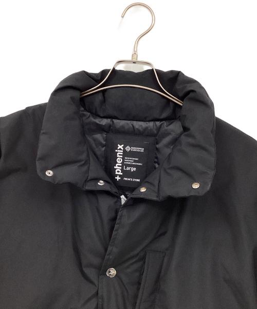 FREAK'S STORE（フリークスストア）FREAK'S STORE (フリークスストア) +PHENIX (フェニックス) ダウンジャケット ブラック サイズ:Lの古着・服飾アイテム