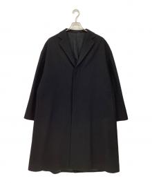 LAD MUSICIAN（ラッドミュージシャン）の古着「ビッグチェスターコート」｜ブラック
