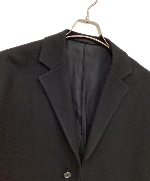 LAD MUSICIAN（ラッドミュージシャン）LAD MUSICIAN (ラッドミュージシャン) ビッグチェスターコート ブラック サイズ:42の古着・服飾アイテム