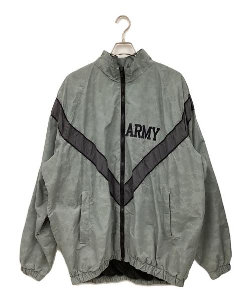 US ARMY（ユーエスアーミー）US ARMY (ユーエスアーミー) トレーニングジャケット カーキ サイズ:XLの古着・服飾アイテム