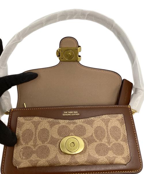 COACH（コーチ）COACH (コーチ) コーチ/シグネチャー/CY200/2WAYショルダーバッグ ブラウン×カーキ 未使用品の古着・服飾アイテム