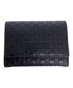 GUCCIグッチ）の古着「グッチ/544030/カードケース」｜ブラック