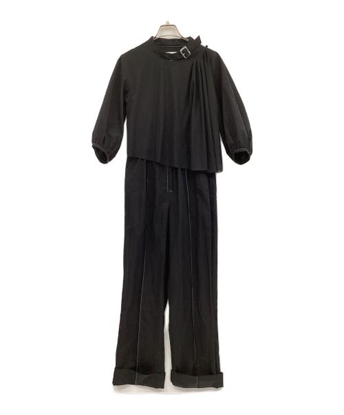 ritsuko karita（リツコカリタ）ritsuko karita (リツコカリタ) ジャンプスーツ ブラック サイズ:2の古着・服飾アイテム