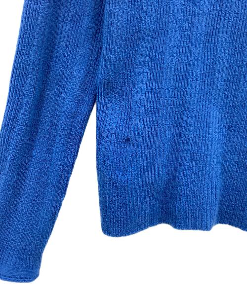ODAKHA（オダカ）ODAKHA (オダカ) 薄手ニット ブルー サイズ:FREEの古着・服飾アイテム