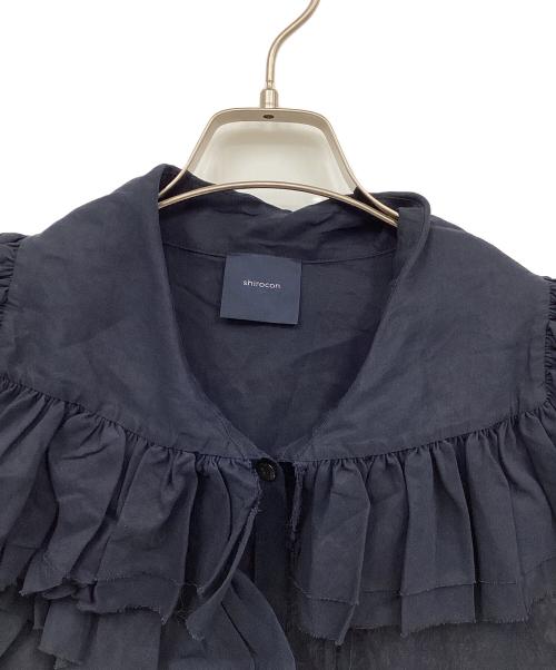 YORI（ヨリ）YORI (ヨリ) 半袖シャツ ネイビー サイズ:38の古着・服飾アイテム