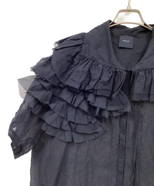 YORI（ヨリ）YORI (ヨリ) 半袖シャツ ネイビー サイズ:38の古着・服飾アイテム