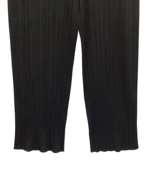 PLEATS PLEASE（プリーツプリーズ）PLEATS PLEASE (プリーツプリーズ) プリーツパンツ ブラック サイズ:表記なしの古着・服飾アイテム