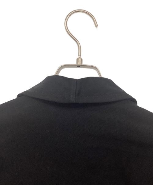 confiance textile（コンフィアントテキスタイル）confiance textile (コンフィアントテキスタイル) ブラックモールスキンワークジャケット ブラック サイズ:48-50の古着・服飾アイテム