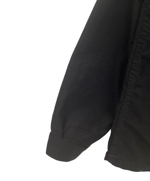 confiance textile（コンフィアントテキスタイル）confiance textile (コンフィアントテキスタイル) ブラックモールスキンワークジャケット ブラック サイズ:48-50の古着・服飾アイテム