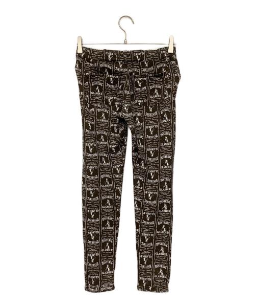 Hysteric Glamour（ヒステリックグラマー）Hysteric Glamour (ヒステリックグラマー) 転写リバーシブルパンツ ブルー サイズ:FREEの古着・服飾アイテム