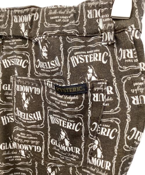 Hysteric Glamour（ヒステリックグラマー）Hysteric Glamour (ヒステリックグラマー) 転写リバーシブルパンツ ブルー サイズ:FREEの古着・服飾アイテム