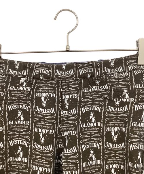 Hysteric Glamour（ヒステリックグラマー）Hysteric Glamour (ヒステリックグラマー) 転写リバーシブルパンツ ブルー サイズ:FREEの古着・服飾アイテム